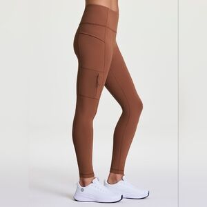 Avalanche Brown Leggings Athletic